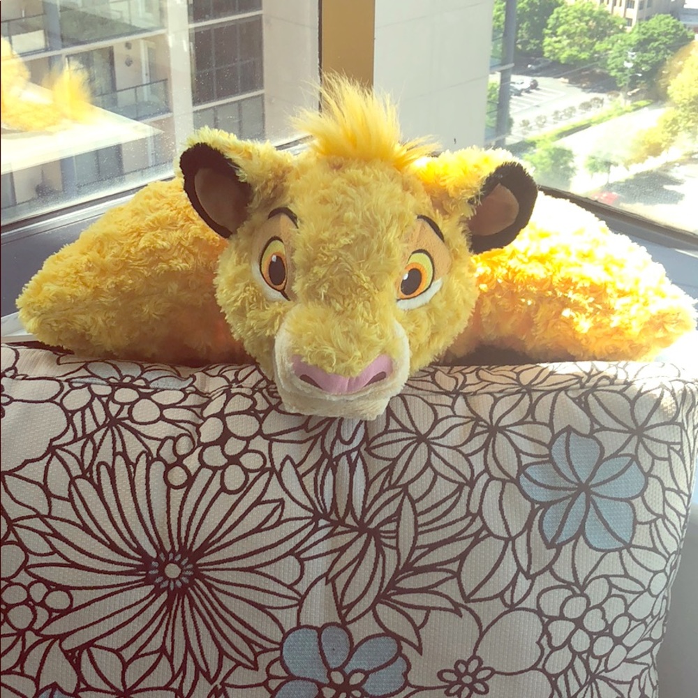 Simba Plush Pillowpet/stuffed animal